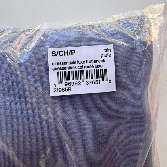 SPANX Women's Airessentials luxe Turtleneck and Straight Leg Pants Set in Rain - Picture 14 of 14